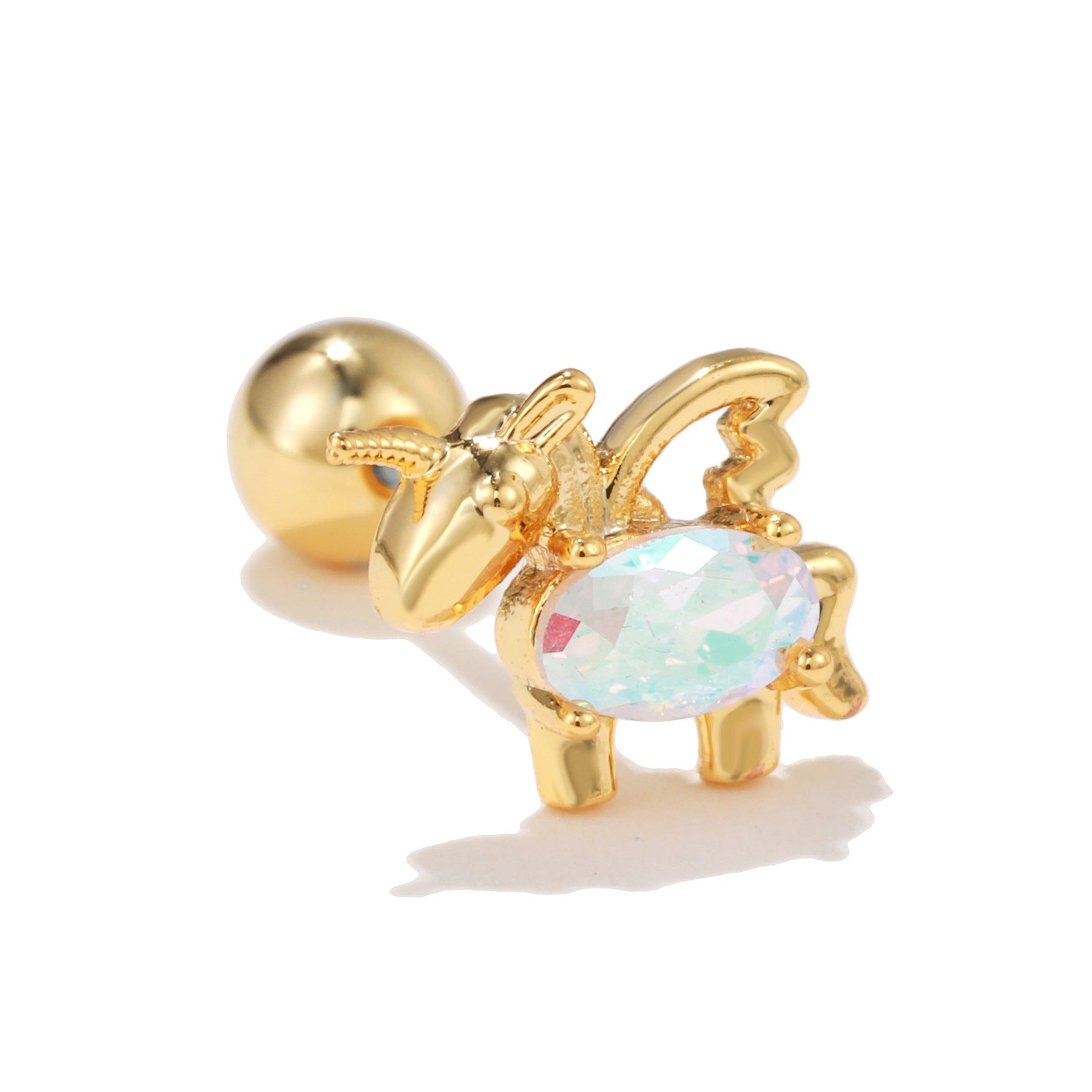 Pendientes de acero inoxidable Ultra-fairy para mujer