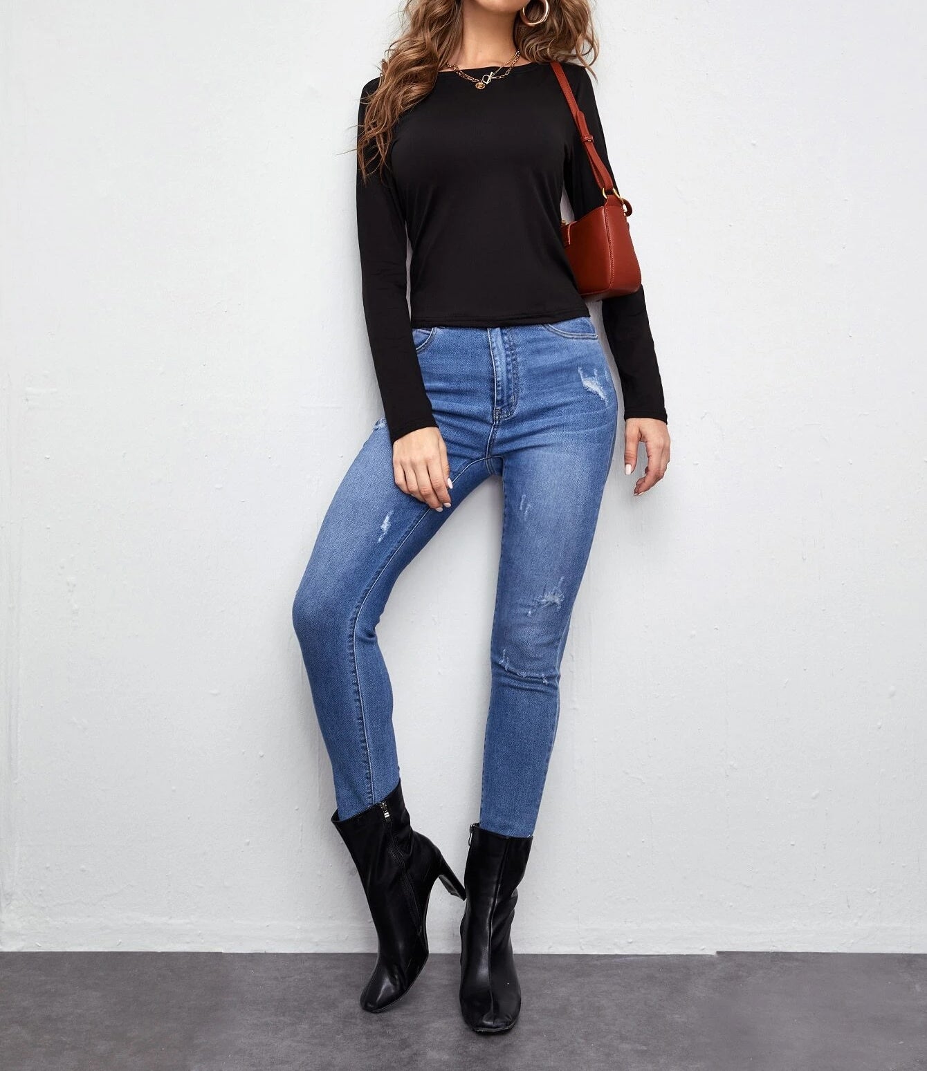 Camiseta con cordones para mujer, espalda hueca abierta, manga larga, ropa de yoga para correr, ropa deportiva, ropa de fitness, blusa de manga larga