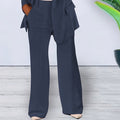 Stylish Solid-color Slim-fit Professional Trousers