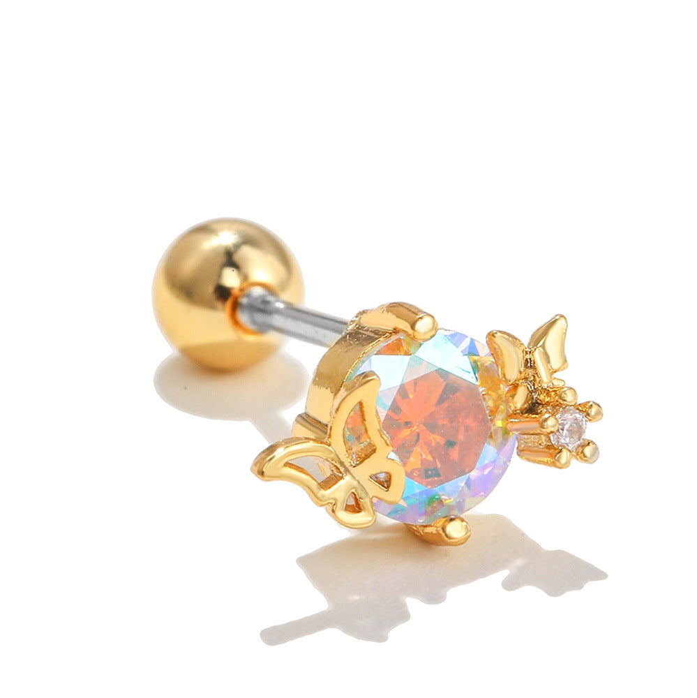 Pendientes de acero inoxidable Ultra-fairy para mujer