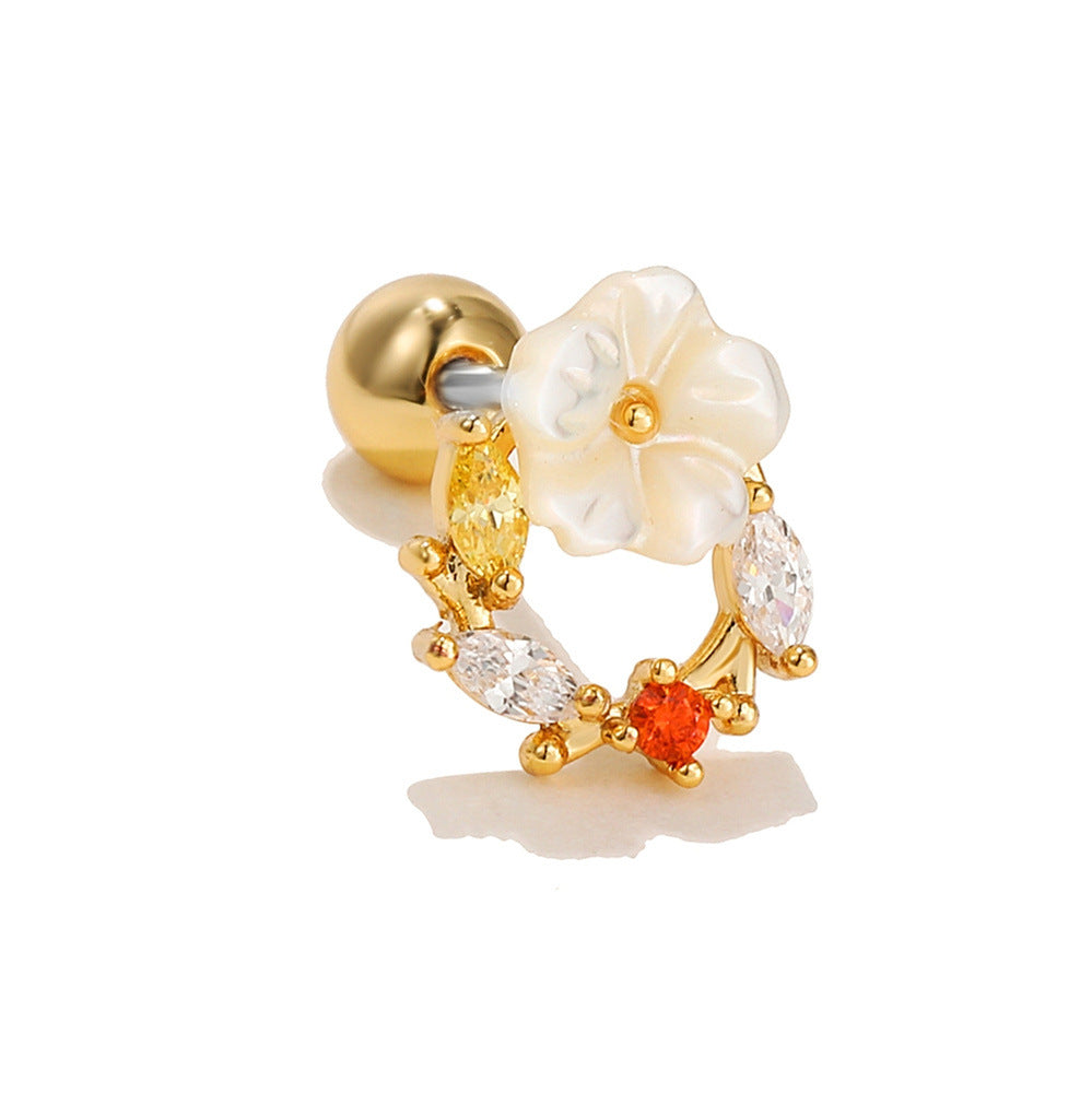 Pendientes de acero inoxidable Ultra-fairy para mujer