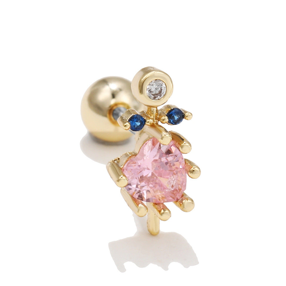 Pendientes de acero inoxidable Ultra-fairy para mujer