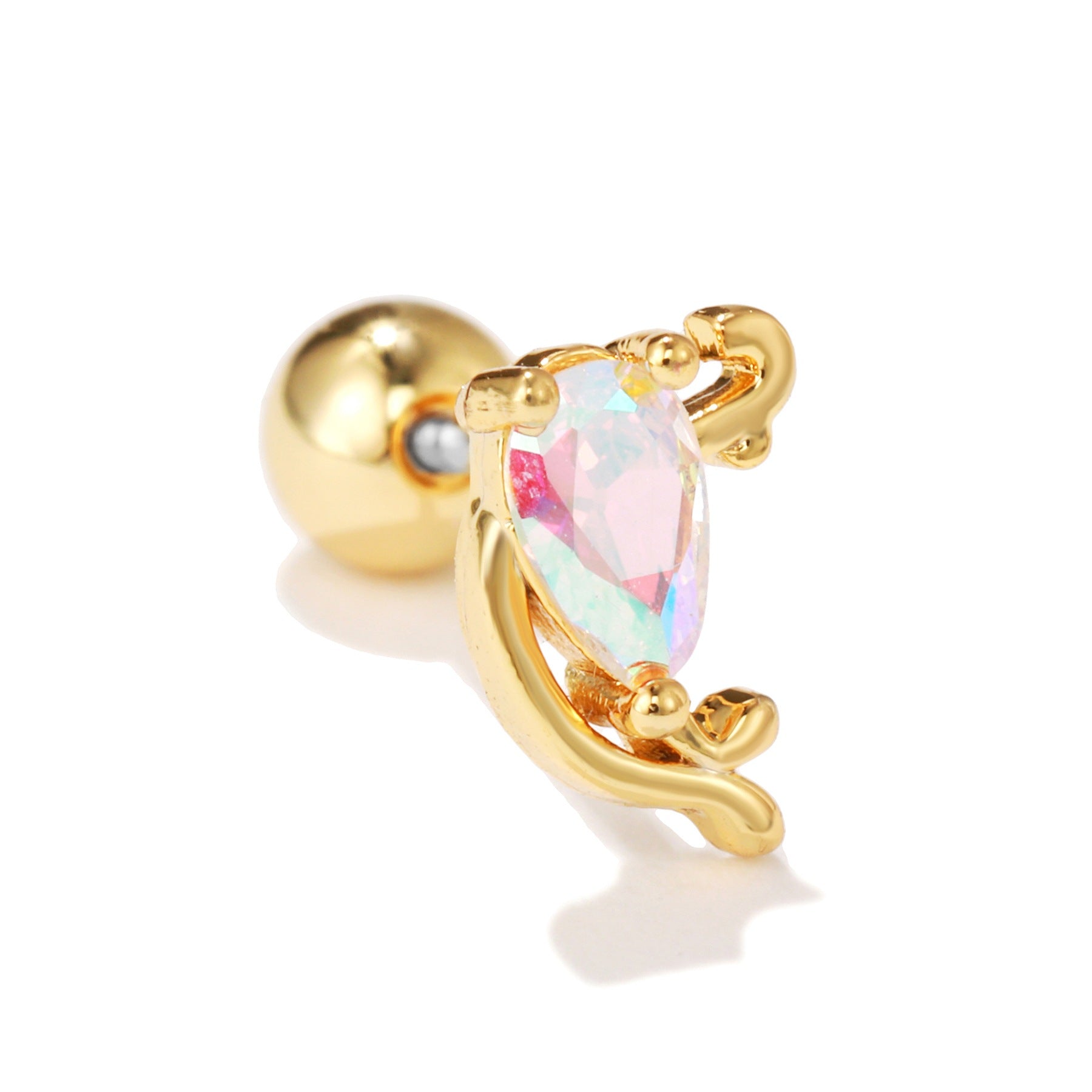 Pendientes de acero inoxidable Ultra-fairy para mujer